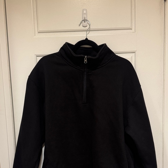 Tuff Athletics Women's Black Quarter zip - Picture 2 of 5